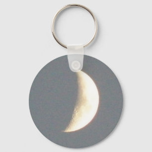 Mooie Waxing Crescent Moon in Dusk Sleutelhanger