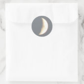 Mooie Waxing Crescent Moon in Dusk Stickers (Tas)
