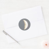Mooie Waxing Crescent Moon in Dusk Stickers (Envelop)