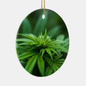 Mooie weed keramisch ornament (Rechts)