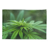 Mooie weed kussensloop (Achterkant)