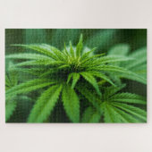 Mooie weed legpuzzel (Horizontaal)