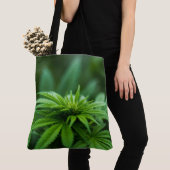 Mooie weed tote bag (Dichtbij)