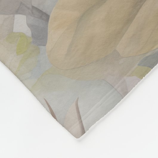 Mooie Weimaraner Fleece Deken (Hoek)