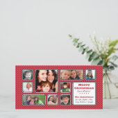 Mooie Weinig Kaart van de Foto van de Collage van (Staand voorkant)