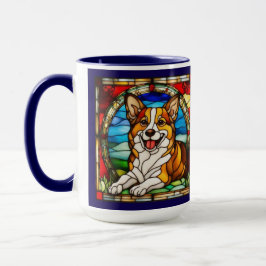 Mooie Welshe Corgi keramische mok