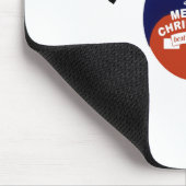 Mooie wensen voor Zuid-Korea: prettige kerst Muismat (Hoek)