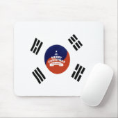 Mooie wensen voor Zuid-Korea: prettige kerst Muismat (Met muis)