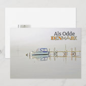 Mooie Wenskaarten uit Denemarken! Feestdagenkaart (Voorkant / Achterkant)