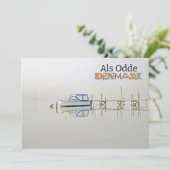 Mooie Wenskaarten uit Denemarken! Feestdagenkaart (Staand voorkant)