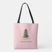 Mooie wensstenen tote bag (Achterkant)