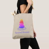 Mooie wensstenen tote bag (Dichtbij)