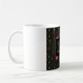 Mooie wervelende sterren achtergrond Print vector Koffiemok (Links)