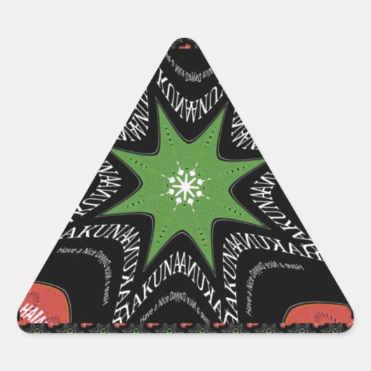 Mooie wervelende sterren achtergrond Print vector Sticker (Voorkant)