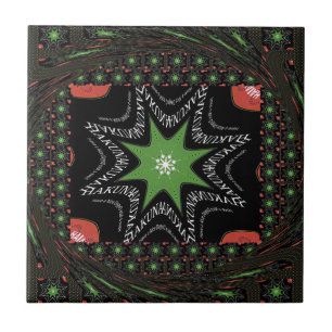 Mooie wervelende sterren achtergrond Print vector Tegeltje