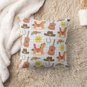 Mooie western cowboy patroon kinderkamer decor kussen (Deken)