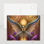 Mooie Whimsical Art Steampunk Birds Briefkaart (Voorkant / Achterkant)