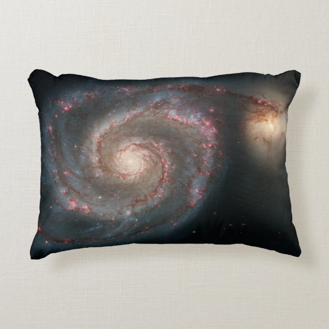 Mooie Whirlpool Galaxy Accent Kussen (Voorkant)