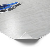 Mooie White Sand Beach Mellieha Bay Malta Foto Afdruk (Hoek)