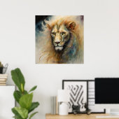 Mooie Wicked AI Fantasy Digitale Kunstdruk Poster (Thuiskantoor)