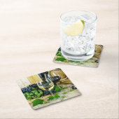 Mooie wijn, ouderdom tot perfect kartonnen onderzetters (Insitu)