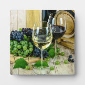 Mooie wijn, verouderd tot perfect, fotoplaat (Voorkant)