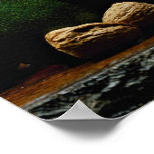 Mooie wijnfles poster (Hoek)