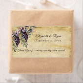 Mooie Wijngaard, Aquarel, Op Maat Etiket (Insitu)