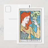 Mooie wijnoogstjaren en expo Eugene Grasset Briefkaart (Voorkant / Achterkant)