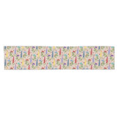 Mooie wilde bloem, bij, Lady Bug Korte Tafelloper (Horizontaal)