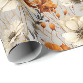 Mooie wilde bloemen cadeaupapier (Rol Hoek)