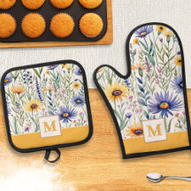 Mooie Wilde Bloemen Landelijke Elegante Geborduurd