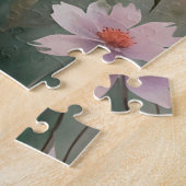Mooie wilde bloemen legpuzzel (Zijkant)