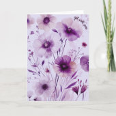 Mooie wilde bloemen worden snel goed kaart (Voorkant)