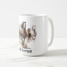 mooie wilde paarden
