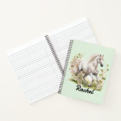 Mooie wilde paarden notitieboek (Binnen)