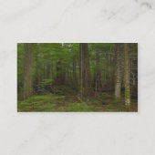 Mooie Wilderness-scène uit Natuur Visitekaartje (Achterkant)