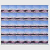 Mooie Wilderness Sunset over Lake Foto Cadeaupapier (Vlak)