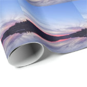 Mooie Wilderness Sunset over Lake Foto Cadeaupapier (Rol Hoek)