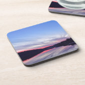 Mooie Wilderness Sunset over Lake Foto Drankjes Onderzetter (Linkerzijde)