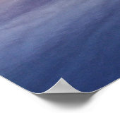 Mooie Wilderness Sunset over Lake Foto Poster (Hoek)