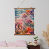 Mooie Wildflower Fantasy Art Hangend Wandkleed (Slaapkamer)