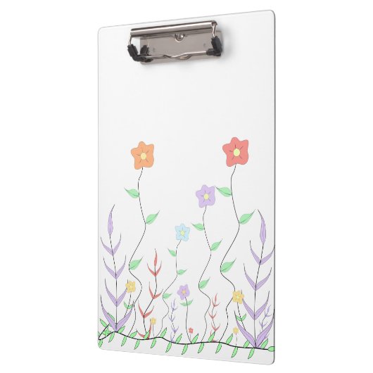 Mooie Wildflower Klembord (Links)