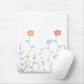 Mooie Wildflower Mousepad Muismat (Met muis)
