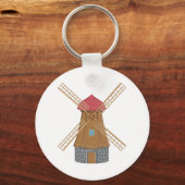 Mooie windmolen sleutelhanger (Voorkant)
