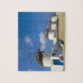 Mooie windmolens op het eiland Mykonos, Legpuzzel (Verticaal)