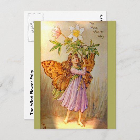 Mooie windventilator briefkaart (Voorkant / Achterkant)