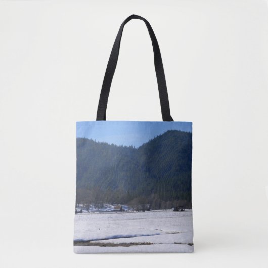Mooie wintedag... tote bag (Voorkant)