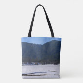 Mooie wintedag... tote bag (Achterkant)