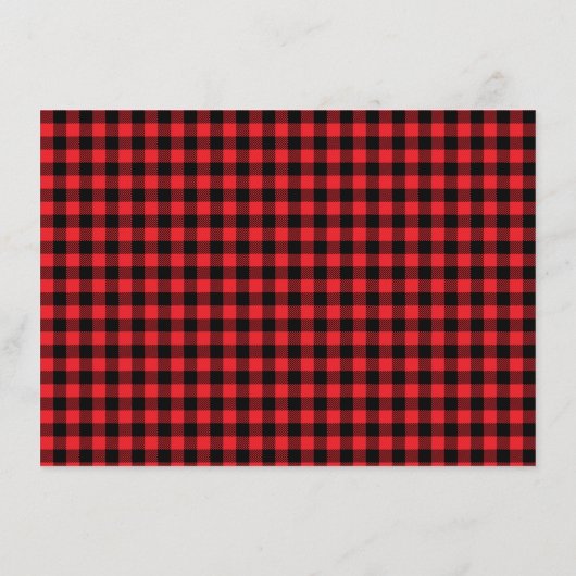 Mooie Winter Bos Houthakker Baby Luier Raffle Informatiekaartje (Achterkant)